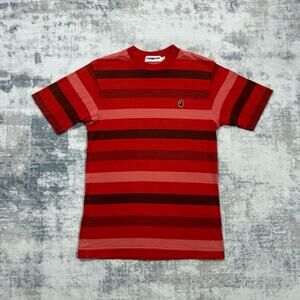 Authentic Bape 2000's Striped One Point Tee S